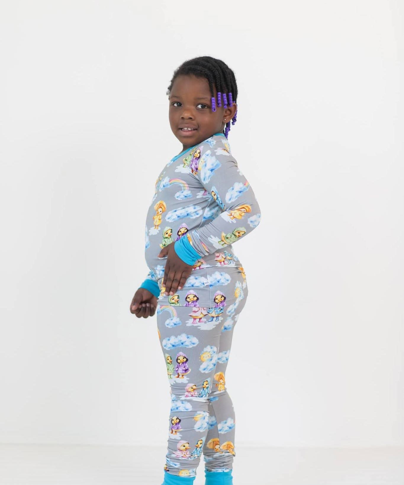 Quack In The Puddles 2 Piece Pajama Set
