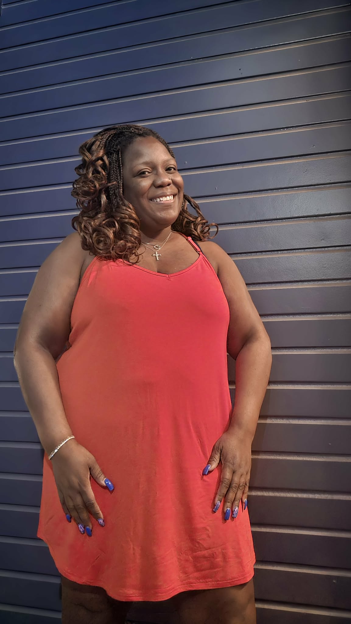 Scarlet Racerback Chemise