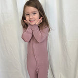 Dusty Rose Convertible Zip-Up