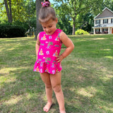 Seaside Pink Rash Guard