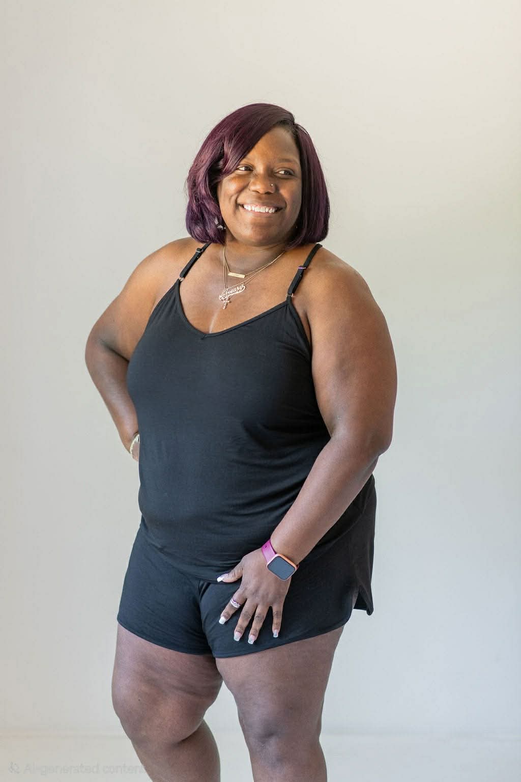 Luxe Noir Cami and Short Set