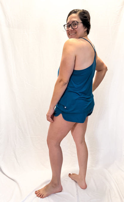 Obsidian Blue Cami and Short Set
