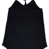 Luxe Noir Racerback Chemise