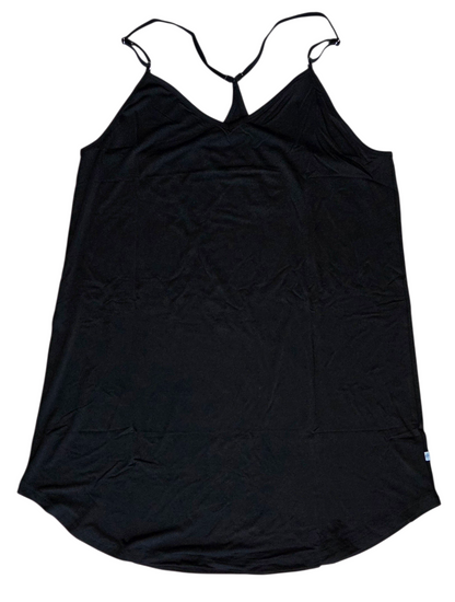 Luxe Noir Racerback Chemise