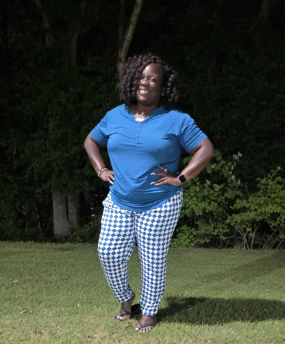 Diamond Drift Women's Pajamas