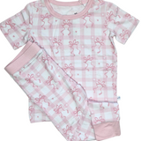 Gingham Grace 2 Piece Pajama Set