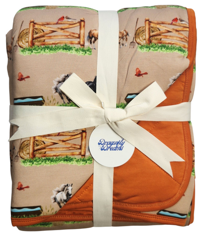Pasture Pals 2.5 Tog Quilted Blanket