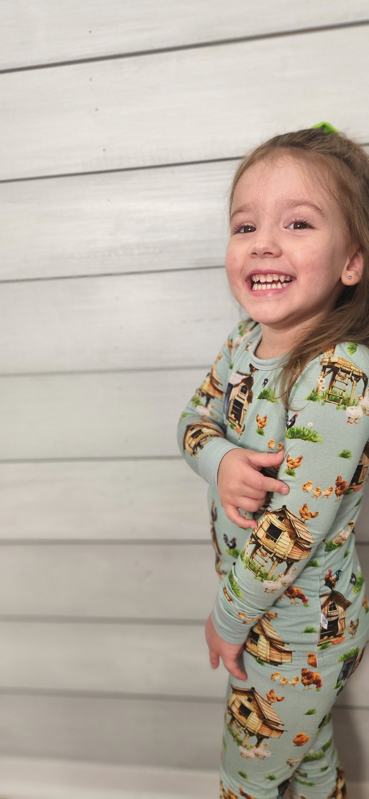 Cluckin Cozy 2 Piece Pajama Set