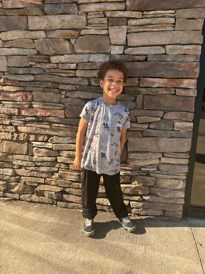 Love On The Go Pocket T-Shirt and Pant Set