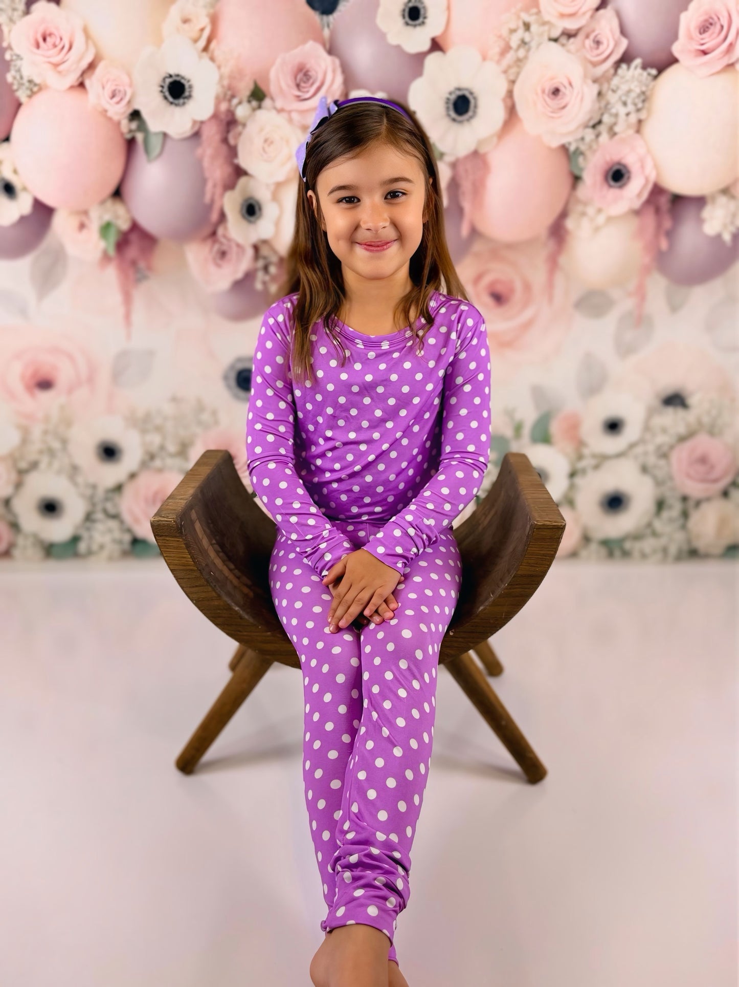 Lavender Charm 2 Piece Pajama Set