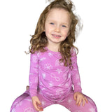 Blushing Doodles 2 Piece Pajama Set
