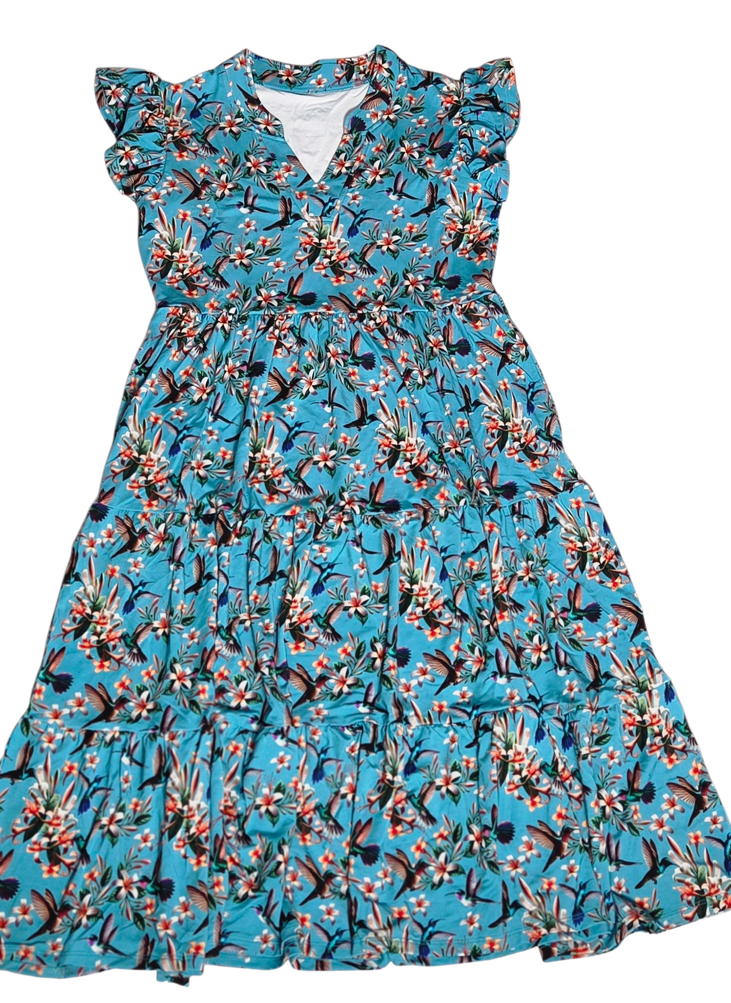 Flutter and Bloom Women's Midi Dress