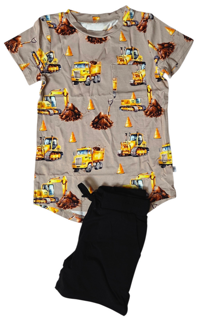 DDB Construction Pocket T-Shirt and Short Set