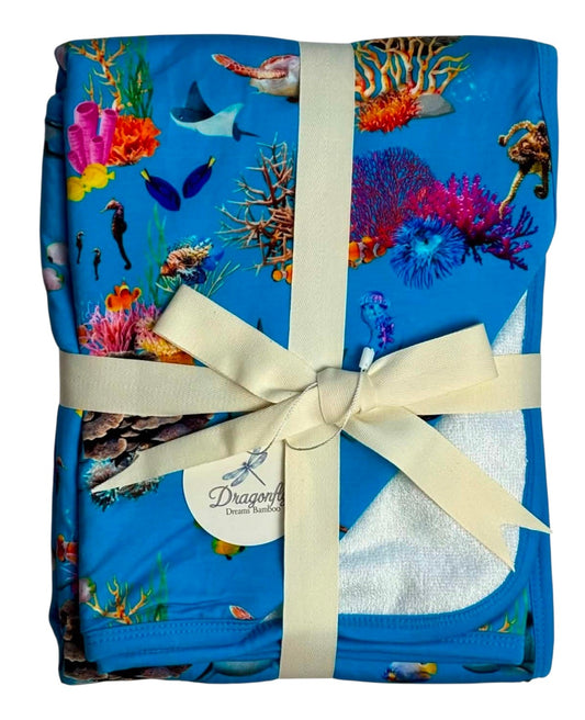Beyond The Reef Hooded Towel