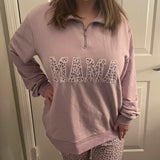 Prowl in Pink Quarter Zip Pullover