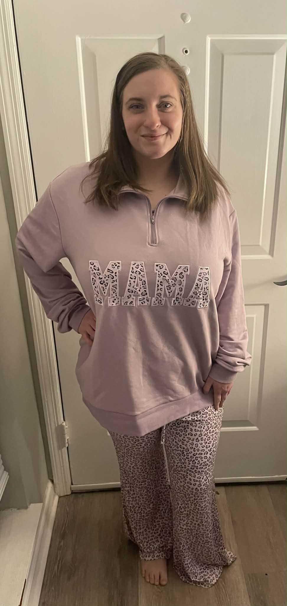 Prowl in Pink Quarter Zip Pullover