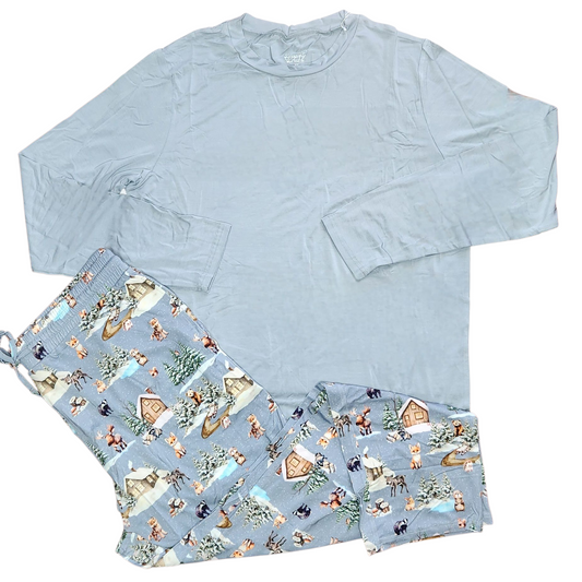 Winter Woodland Men's Pajamas