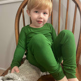 Hunter Ribbed 2 Piece Pajama Set