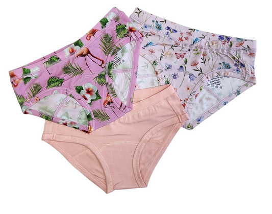 Girl's Brief 3-Pack