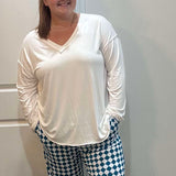 Diamond Drift Men's Pajama Pant (wide leg style)