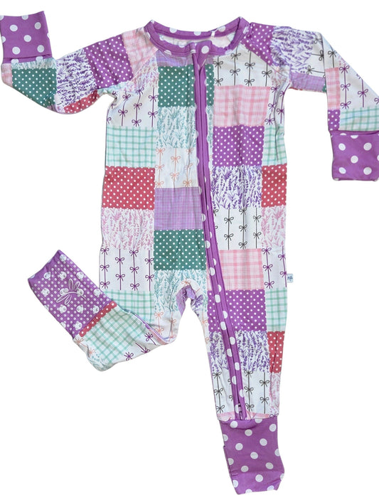 Darling Patchwork Convertible Zip-Up