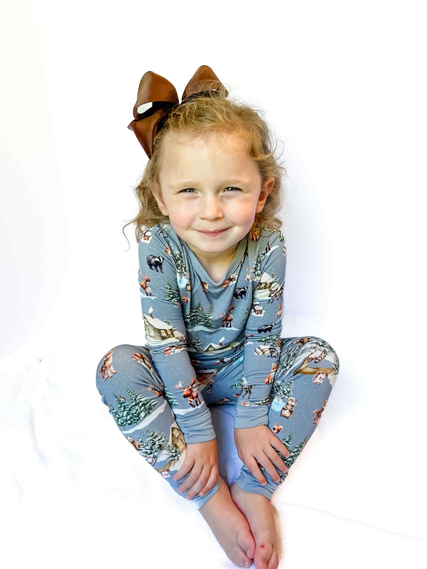 Winter Woodland 2 Piece Pajama Set