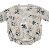 Love On The Go Long Sleeve Bubble Romper