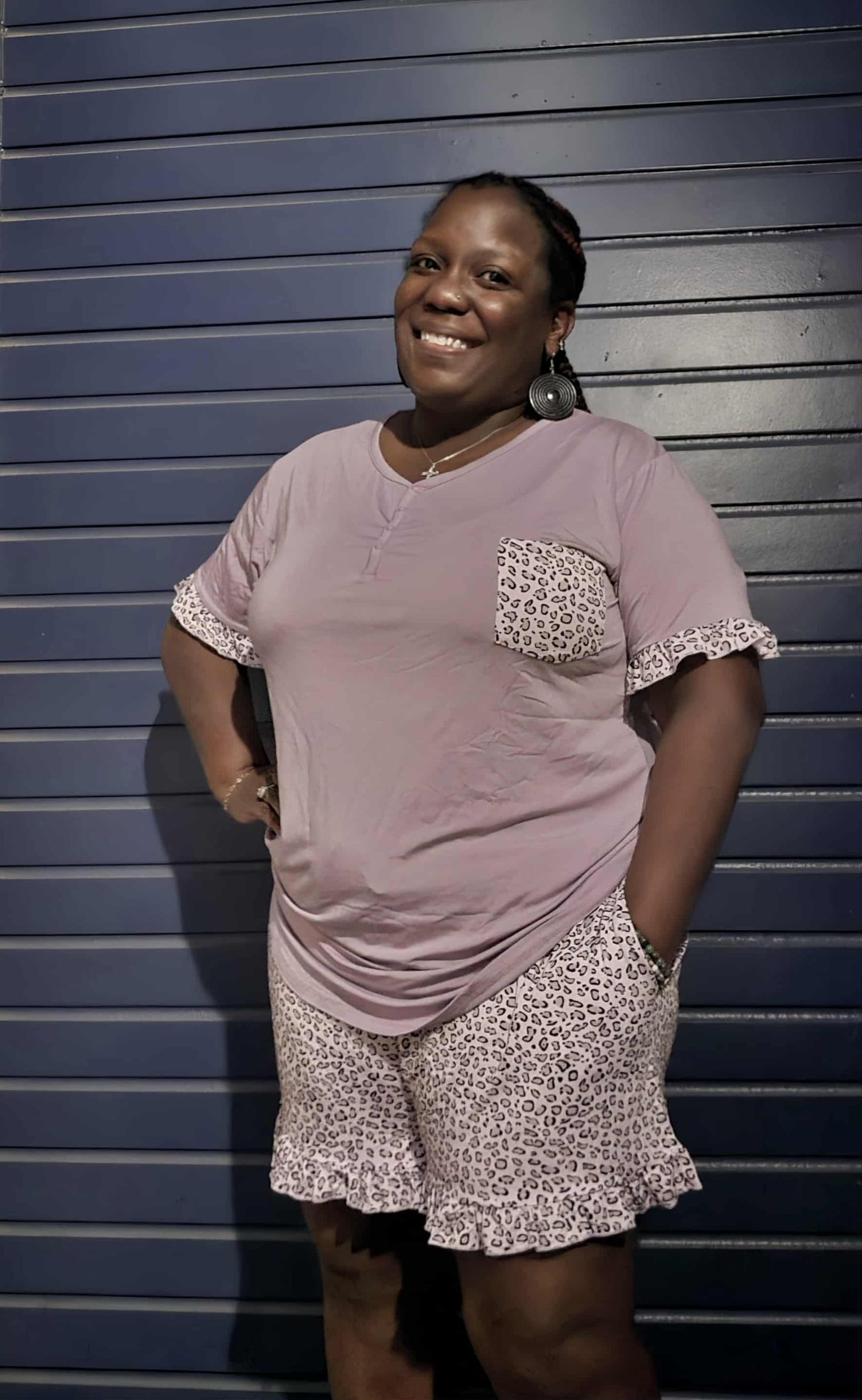 Prowl In Pink Women's Pajama Set