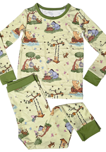 Oh Bother, Its Spring 2 Piece Pajama Set