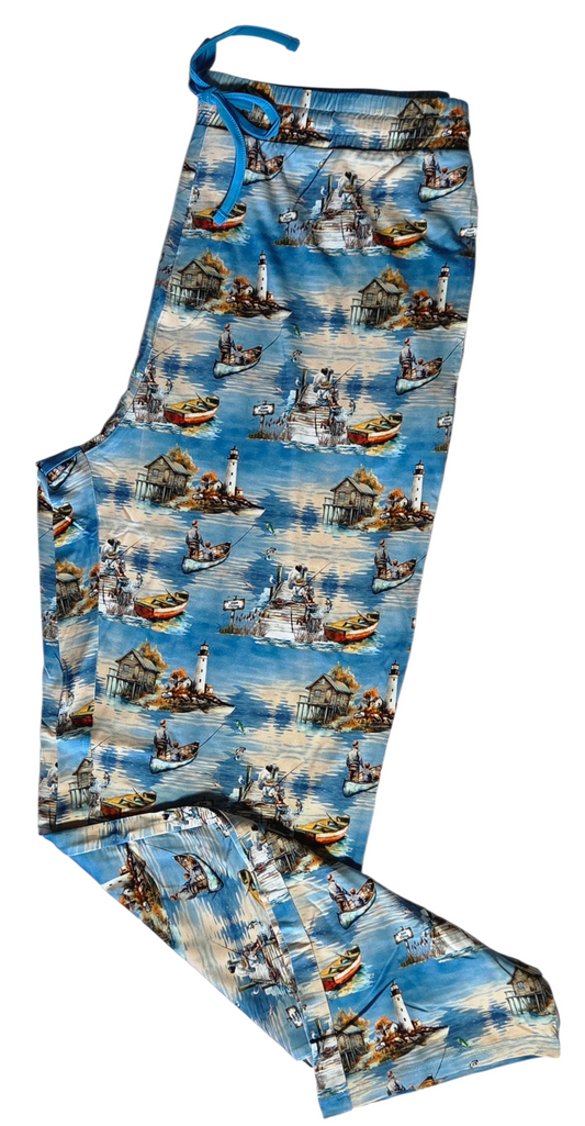 Harbor Of Memories Lounge Pant (wide leg style)