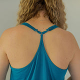 Obsidian Blue Racerback Chemise