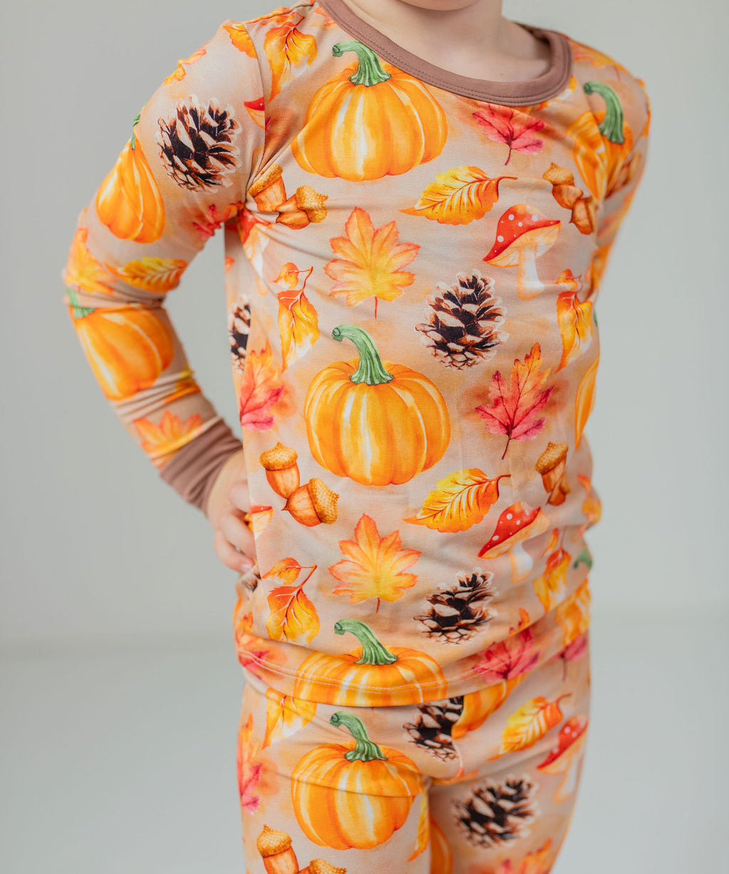 Autumn Whispers 2 Piece Pajama Set