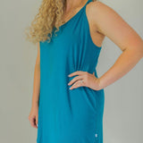 Obsidian Blue Racerback Chemise