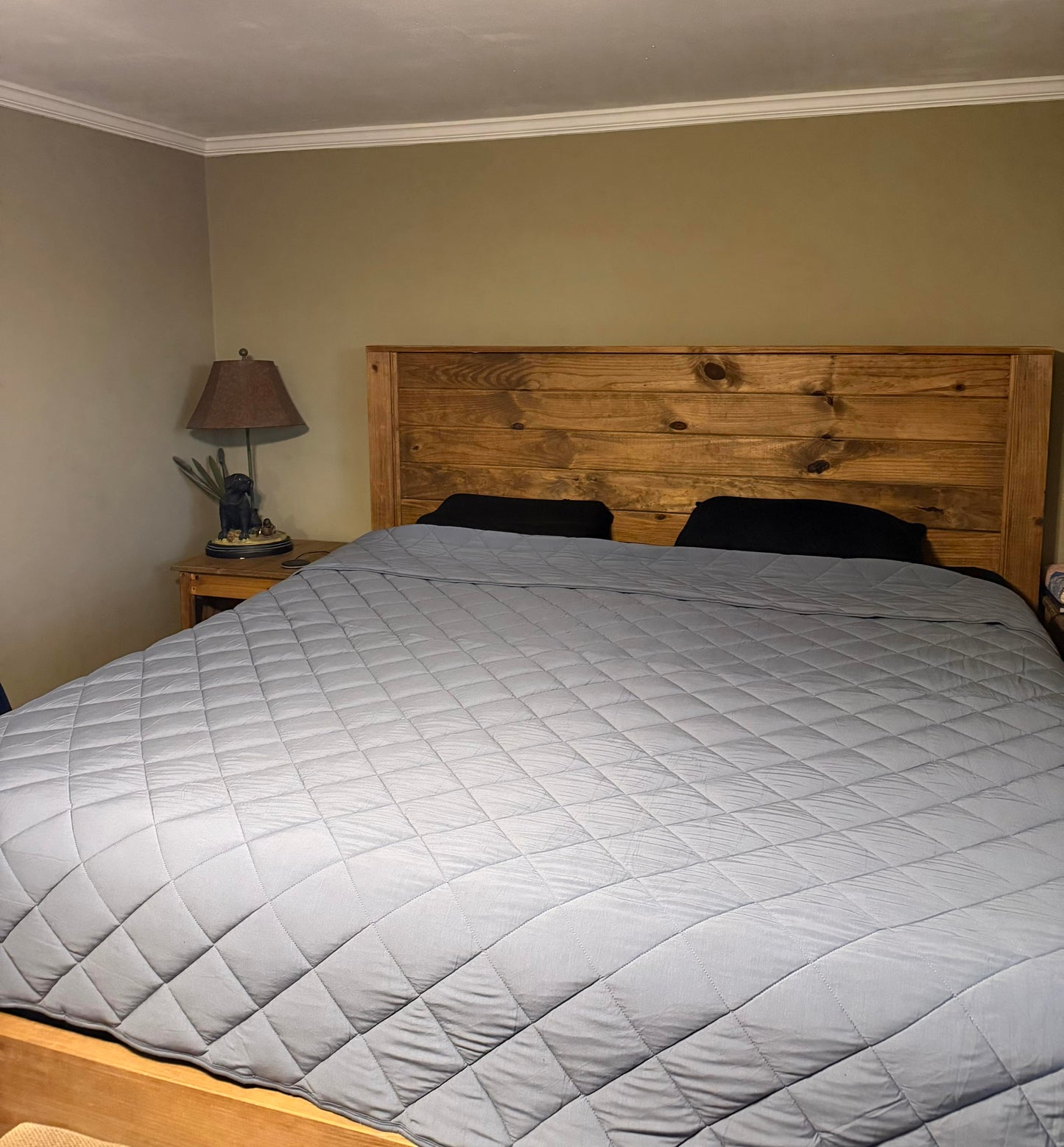 Luxe Stone Quilted 2.5 Tog King Blanket