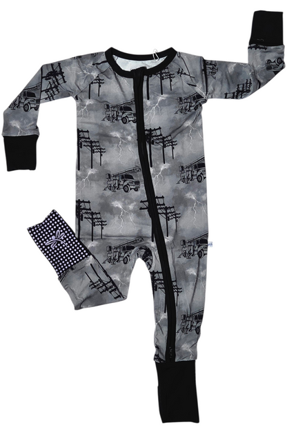 High Voltage Convertible Zip-Up