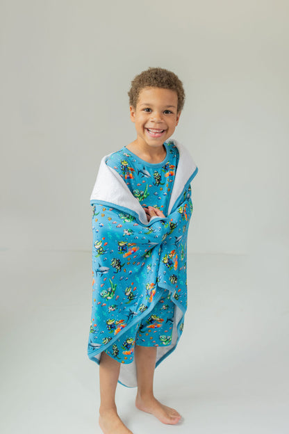 Gators At Sea Hooded Towel
