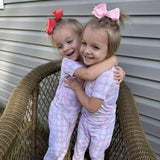 Gingham Grace 2 Piece Pajama Set