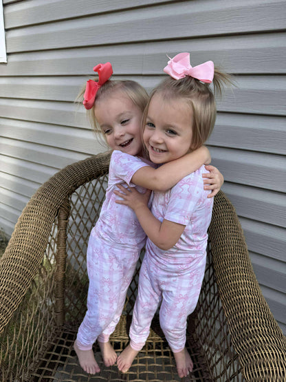 Gingham Grace 2 Piece Pajama Set