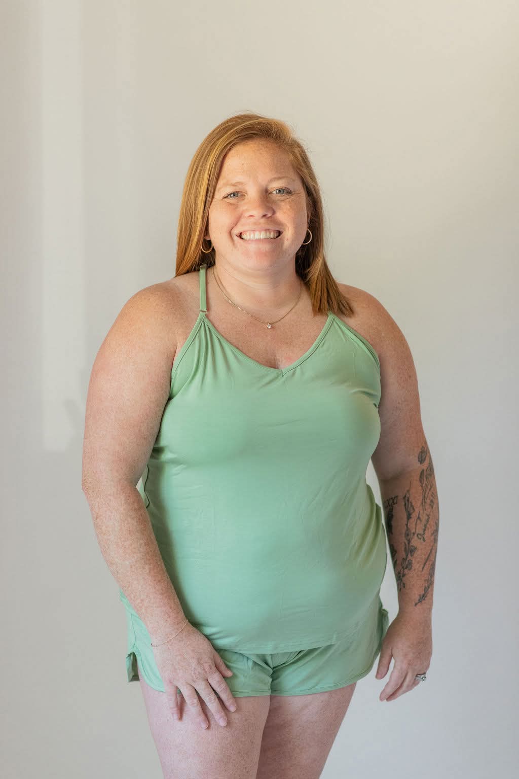 Sage Cami and Short Set