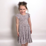 Prowl in Pink Twirl Dress with Pockets & Shorts Set
