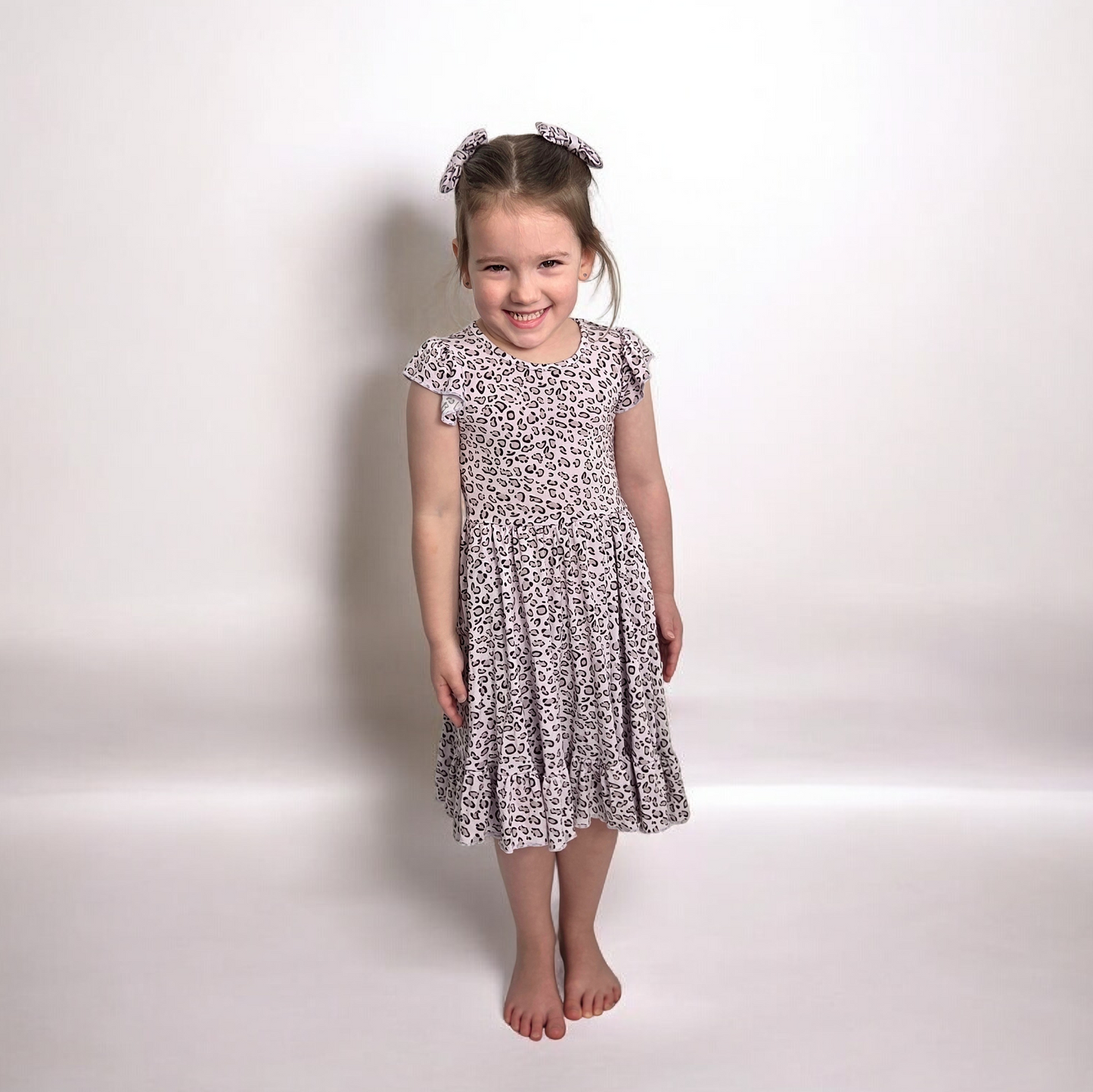 Prowl in Pink Twirl Dress with Pockets & Shorts Set