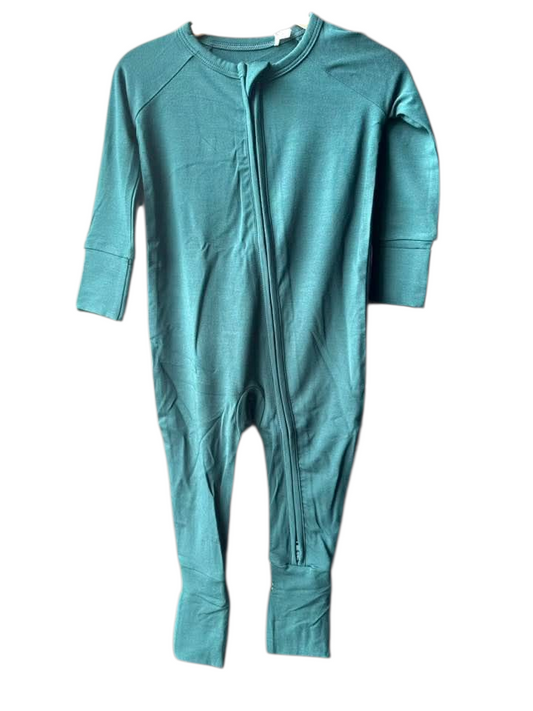 Teal Convertible Zip-Up