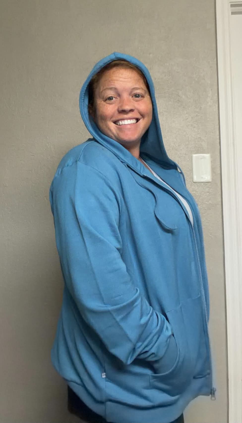 Ocean Blue Full Zip