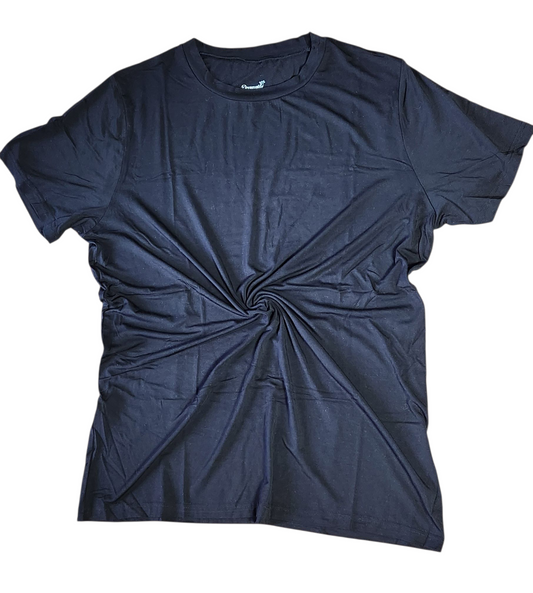 Black Men's Crew Neck T-Shirt (save $5 when you add to any shorts/pants to complete the set)