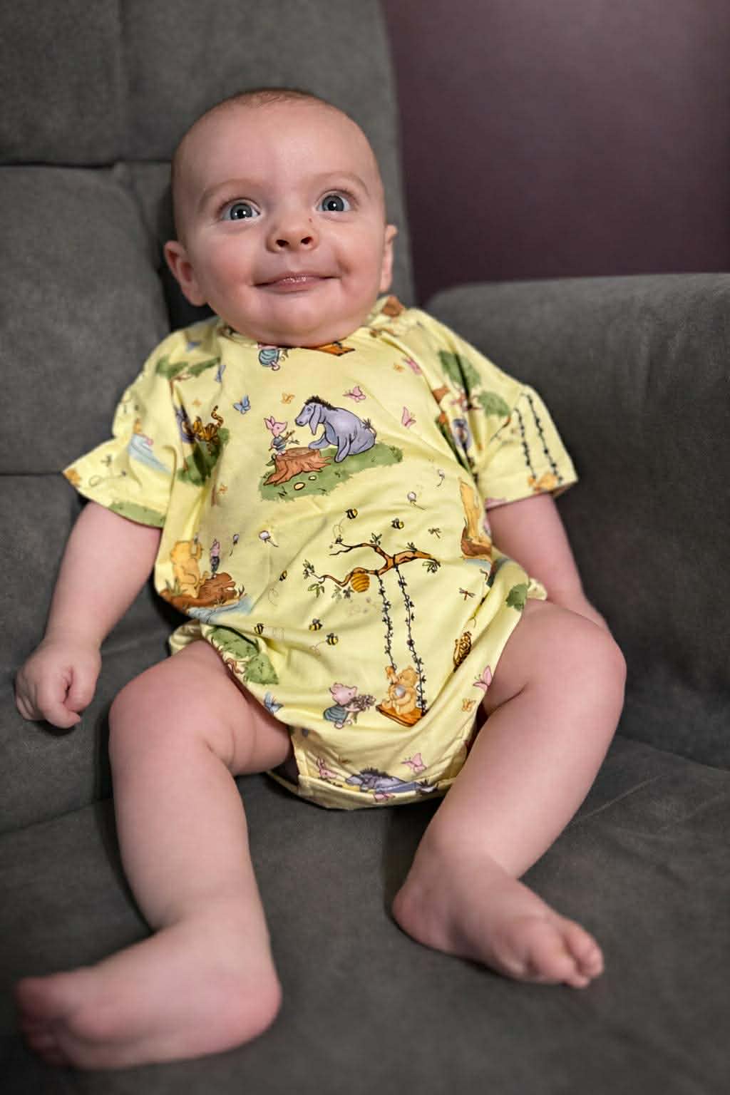 Oh Bother, Its Spring Oversized Bubble Romper