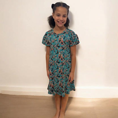 Flutter and Bloom Children's Gown