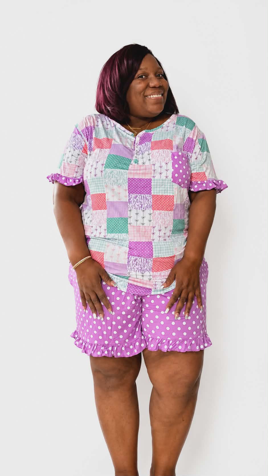 Darling Patchwork Women's Pajamas