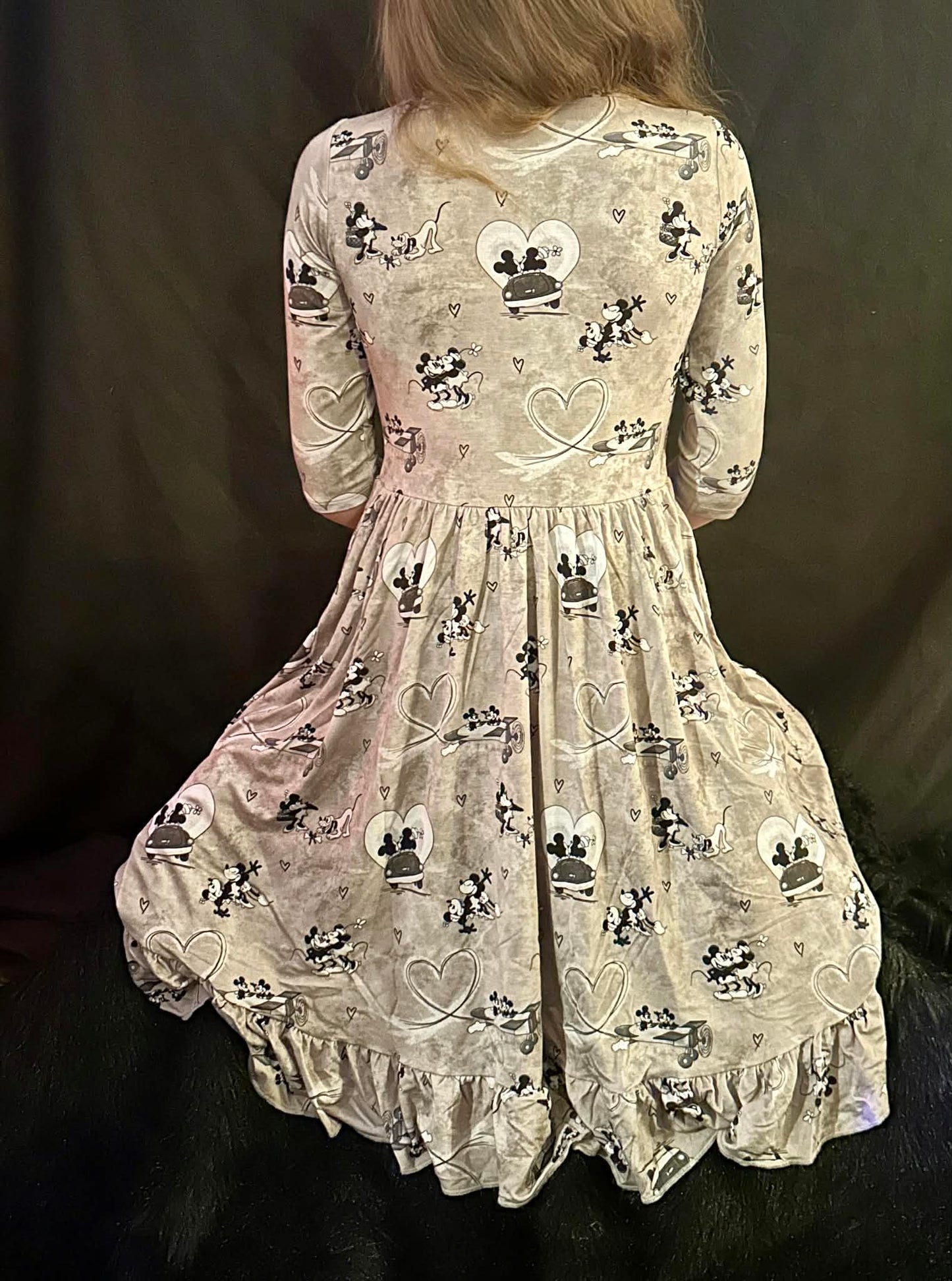 Love On The Go Twirl Dress with Pockets & leggings set