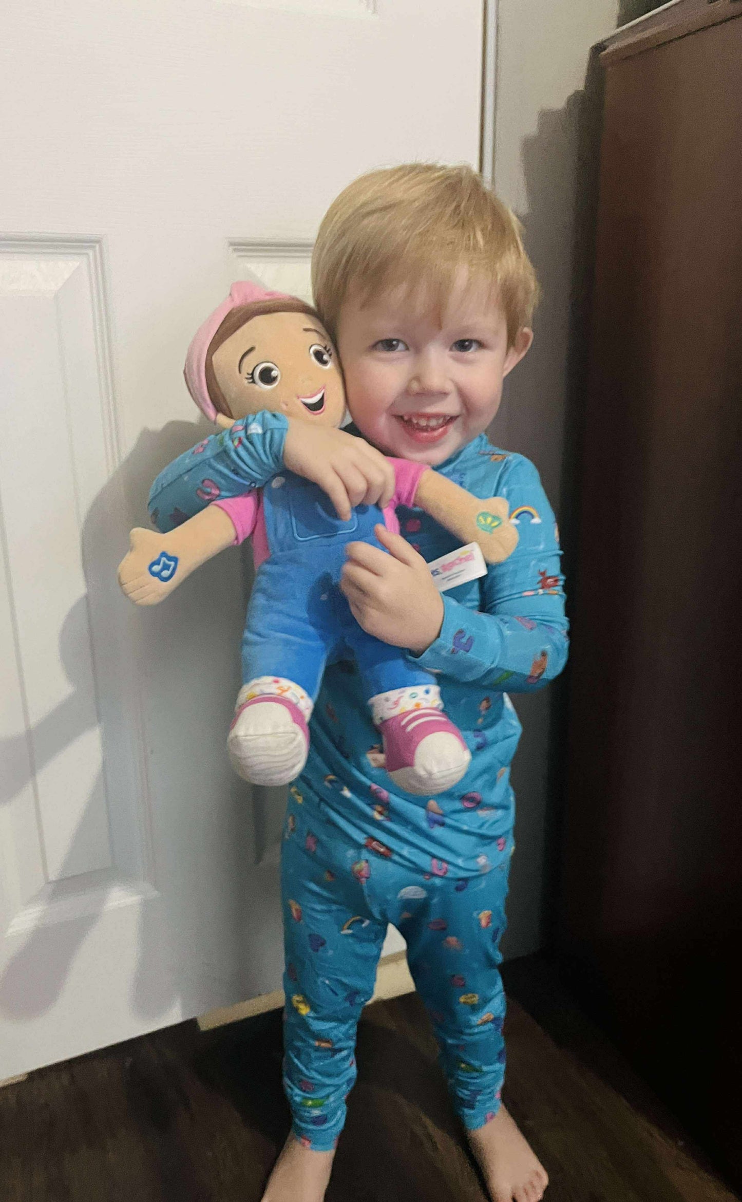 Letters and Littles 2 Piece Pajama Set