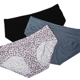 Women's Hipster Brief 3-Pack (Luxe Noir, Luxe Stone, Prowl in Pink)